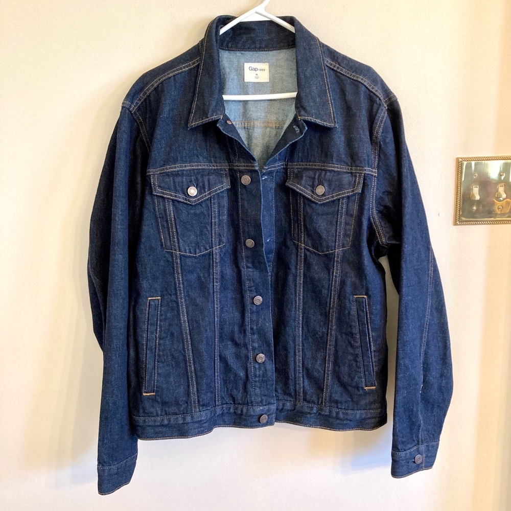 🎉 HP! 🎉 Men’s GAP Denim Jacket - Picture 9 of 9
